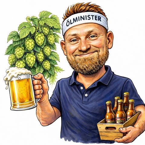 Ølsmagning med ølsnedkeren & tapas på lærkegård 14/4-2026 kl 18-22